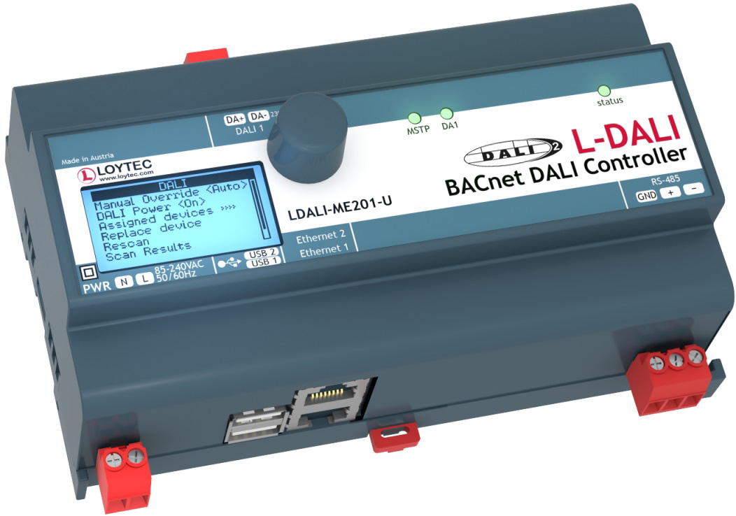 LDALI ME201 BACnet DALI Controller
